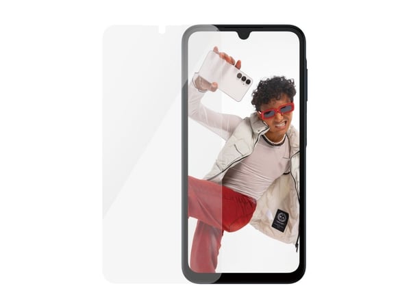 SAFE. by PanzerGlass - Skjermbeskyttelse for mobiltelefon - ultrabred passform - glass - for Samsung Galaxy A15, A15 5G