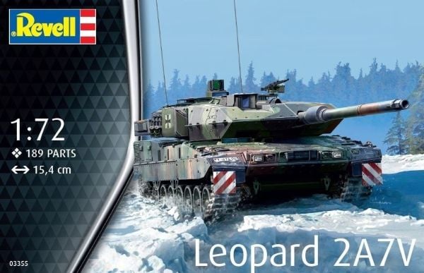 Malli plastikowy Czołg Leopard 2A7V 1/72