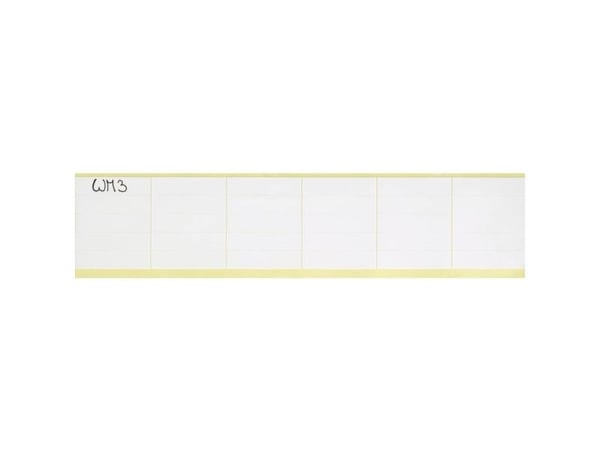 TRU COMPONENTS 1592766 kabeletiketter 40 x 10 mm färgfält vit - antal etiketter: 30