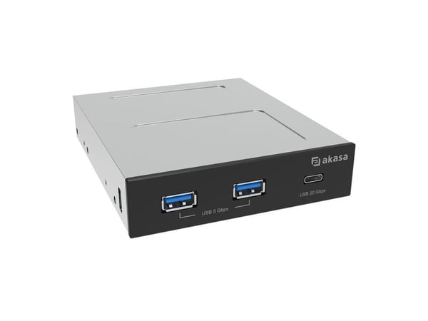 Akasa AK-ICR-36, Universell, Frontpanel, Sort, 3.5", 1 stykker