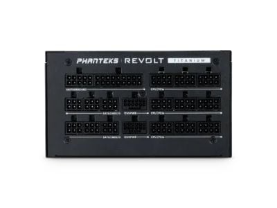Phanteks Revolt 1600W Titanium, ATX 3.0, PCIe 5.0, vollmodulær - 1600 Watt, svart (PH-P1600TR_BK01C)