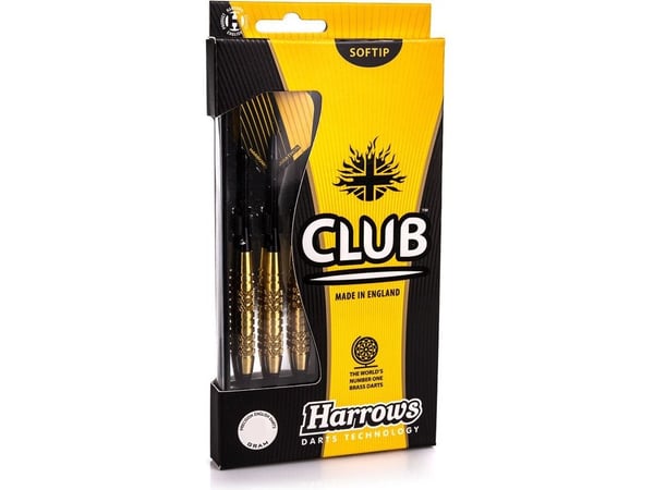 Harrows dartpiler Softip CLUB BRASS 3x14gK