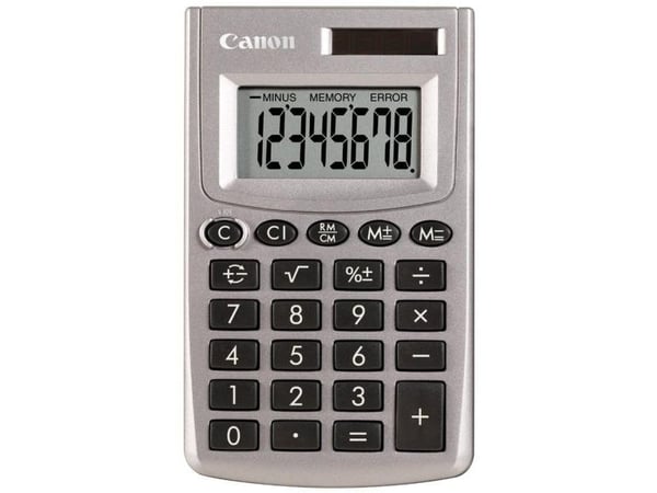 Canon LS-270L - Lommekalkulator - 8 sifre - solpanel, batteri