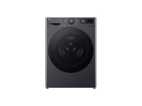 LG Serie R5 F2WR508S2M - Vaskemaskin - bredde: 60 cm - dybde: 53.5 cm - høyde: 85 cm - frontileggelse - 8 kg - 1200 rpm - middle black