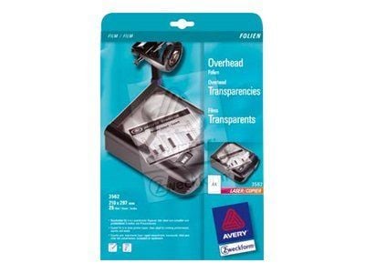 Avery - Polyester - hvit - A4 (210 x 297 mm) 20 stk (10 ark x 2) film