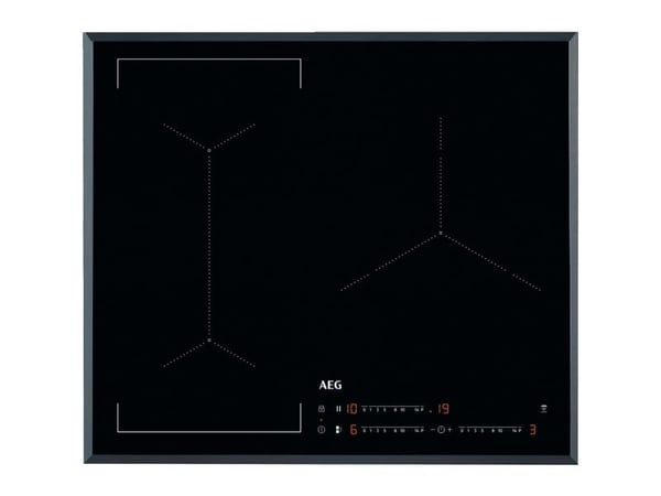 AEG TI64IB10IZ, Svart, Innebygget, 60 cm, Sonebasert induksjon, Glass, 4 zone(s)