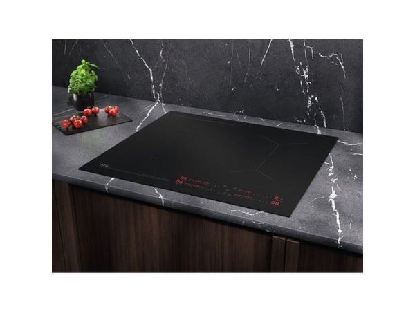 AEG TI64IB10IZ, Svart, Innebygget, 60 cm, Sonebasert induksjon, Glass, 4 zone(s)