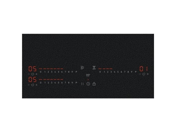 AEG TI64IB10IZ, Svart, Innebygget, 60 cm, Sonebasert induksjon, Glass, 4 zone(s)