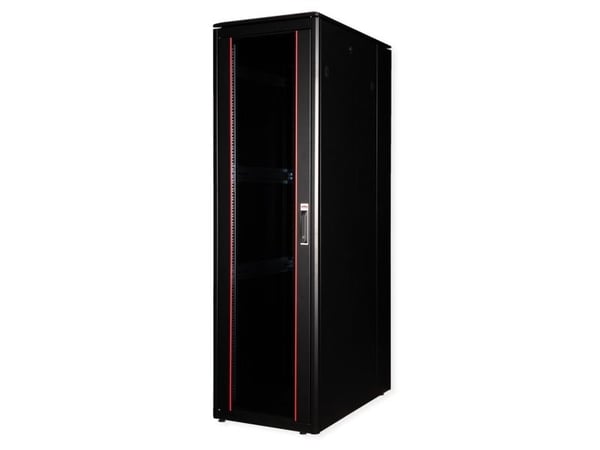 ROLINE 26.21.0230, Fristående rack, 42U, 600 kg, Rackskenor, Justerbara fötter, 107 kg