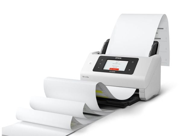 Epson WorkForce DS-900WN - Dokumentskanner - Dupleks - A4/Legal - 600 dpi x 600 dpi - inntil 70 spm (mono) / inntil 70 spm (farge) - ADF (100 ark) ...