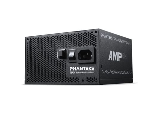 Phanteks AMP GH 750 - Strømforsyning (intern) - helt modulær - ATX12V 3.1 - 80 PLUS Gold - AC 100-240 V - 750 watt - Europa - svart