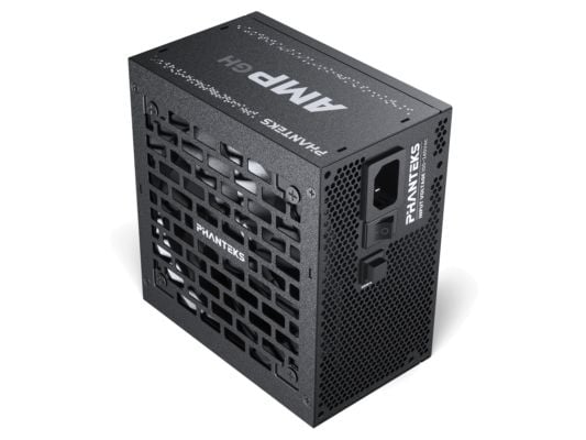 Phanteks AMP GH 750 - Strømforsyning (intern) - helt modulær - ATX12V 3.1 - 80 PLUS Gold - AC 100-240 V - 750 watt - Europa - svart
