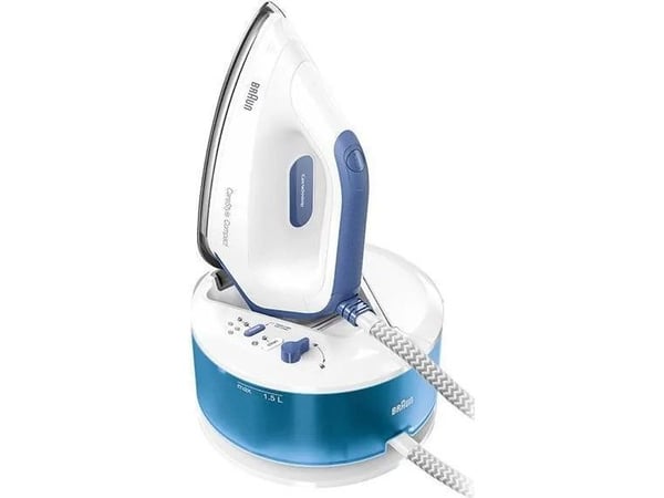 Braun CareStyle Compact IS 2143 BL, 2400 W, 420 g/min, EloxalPlus soleplate, 6 stang, 1,5 l, 125 g/min