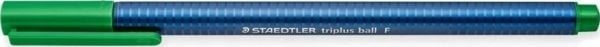 Staedtler triplus ball F kulspetspenna grön (10 st) STAEDTLER