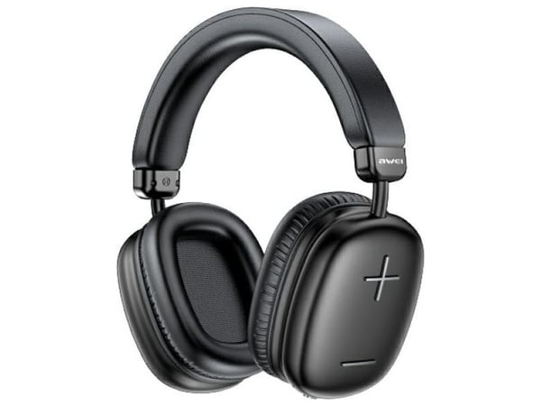 Awei AT6 Bluetooth on-ear-hörlurar Beige/Vit