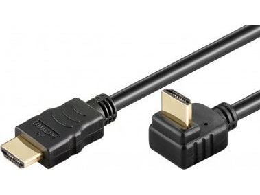 Goobay 61274 - HDMI Kabel Stecker/Stecker 270° 4K 60 Hz 2 m - Kabel - Digital/Display/Video