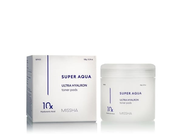 MISSHA Super Aqua Ultra Hyalron Toner Pads 90 st.