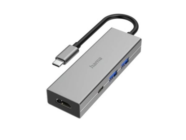 Hama Multiport Adapter - telakointiasema - USB-C 3.2 Gen 1 - HDMI