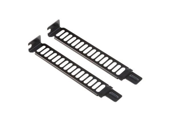 Akasa PCI Slotblech 2er-Pack - svart