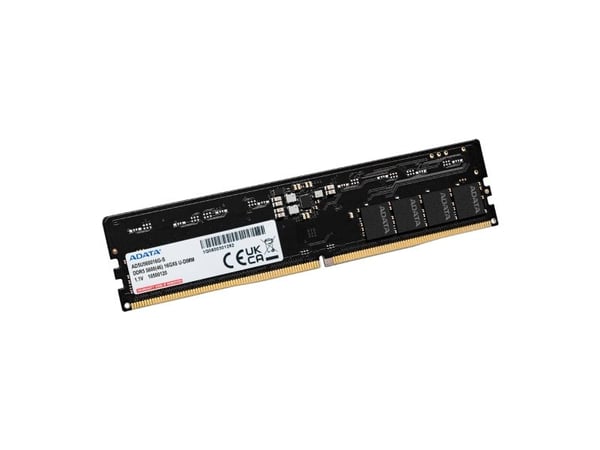ADATA DDR5 5600 U-DIMM, 8GB, 1 x 8GB, DDR5, 5600MHz, 288-pinners DIMM