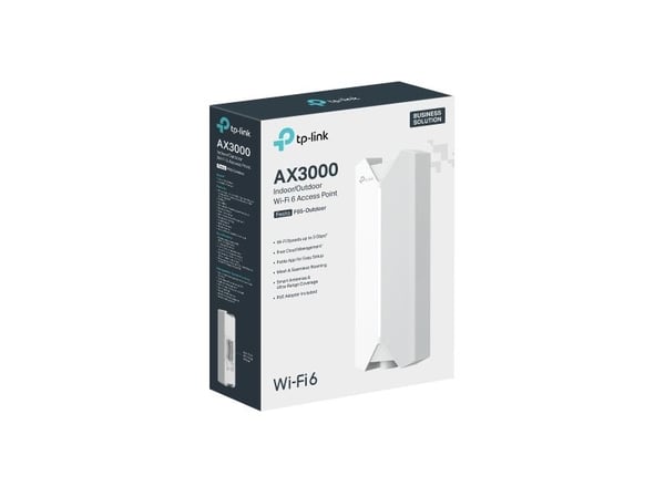 Maršrutizatorius TP-Link AX3000 UTENDØRS WI-FI 6 AP/DUAL-BAND