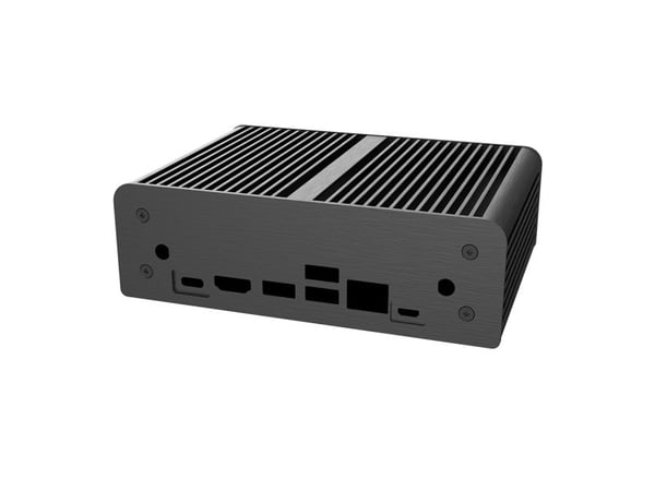 Akasa Machina N vifteløs deksel (for NVIDIA Jetson Xavier og Nano) - svart, aluminium