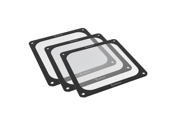 Akasa GRM14-M01-BKT3 PC-fläktgaller med filter 140 x 140 mm