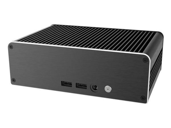 Akasa Newton CWS, Small Form Factor (SFF), PC, Svart, UCFF, Gjuten aluminium, Kensington