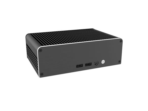 Akasa Newton CWS Intel NUC-deksel, passiv kjøling - svart