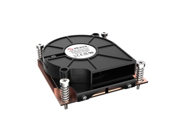 CPU-jäähdytin Akasa 1U Intel LGA 1700 CPU-Kühler - Kupfer