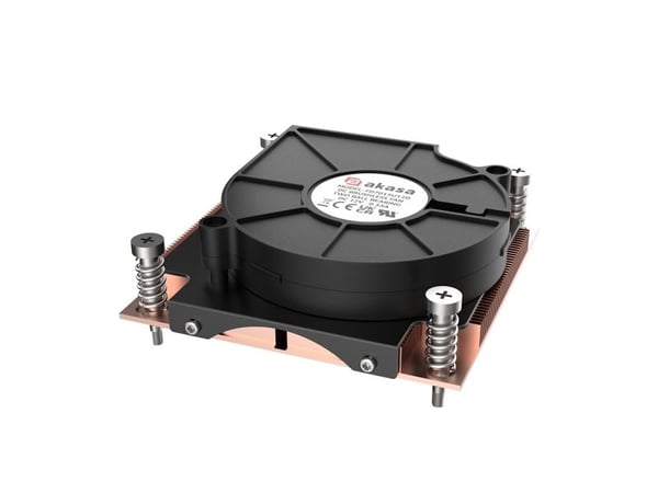CPU-jäähdytin Akasa 1U Intel LGA 1700 CPU-Kühler - Kupfer