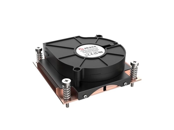 CPU-jäähdytin Akasa 1U Intel LGA 1700 CPU-Kühler - Kupfer