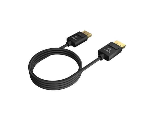 Akasa PROSLIM 8K DisplayPort.Cable 8Ka60Hz - 2 m (AK-CBDP26-20BK)