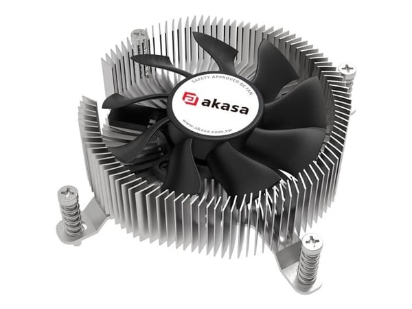 Akasa CPU-kylare med låg profil, Intel LGA1700 - koppar och aluminium