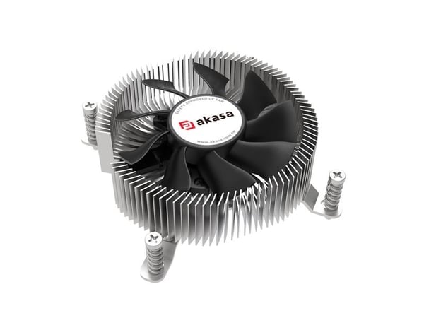 Akasa matalaprofiilinen CPU-jäähdytin, Intel LGA1700 - kupari ja alumiini
