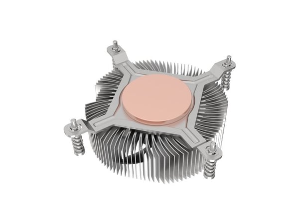 Akasa matalaprofiilinen CPU-jäähdytin, Intel LGA1700 - kupari ja alumiini