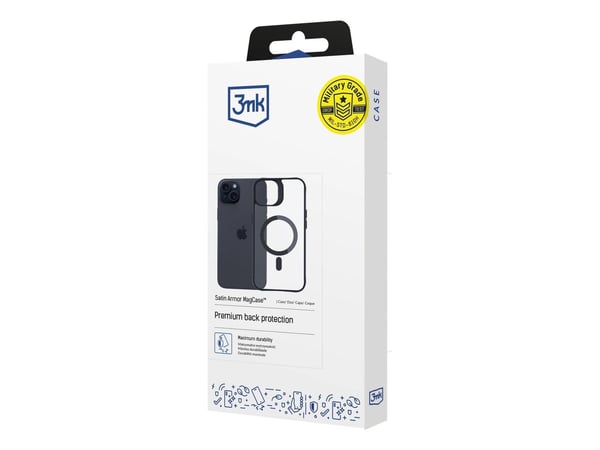 3MK 3mk Satin Armor MagCase beskyttelsesdeksel til iPhone 15 Plus