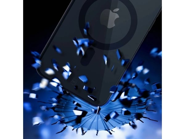 3mk Satin Armor MagCase med MagSafe Apple iPhone 13 / 14 - telefondeksel gjennomsiktig med telefondeksel svart Ramme