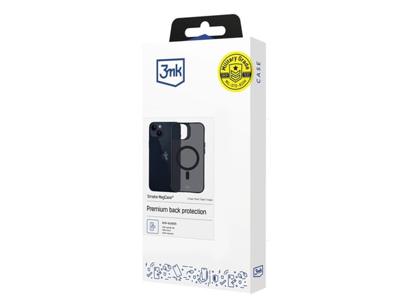 3MK 3mk suojakotelo Smoke MagCase iPhone 14 Plus -puhelimelle
