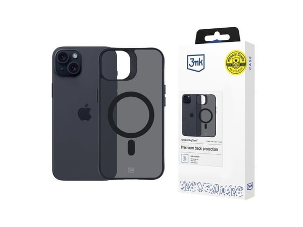 3MK 3mk beskyttelsesdeksel Smoke MagCase til iPhone 15 Plus