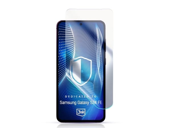 3MK FlexibleGlass Pro, Samsung, Galaxy S24 FE, Fallbestandig, Slagbestandig, Ripebestandig, Knusesikker, Temperatursikker, 1 stykker