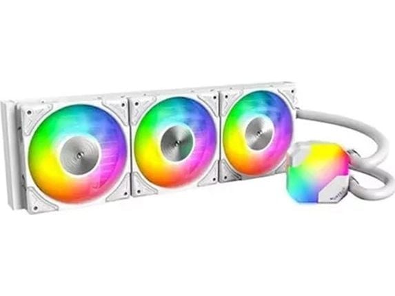 Montech HyperFlow ARGB 360 vattenkylning (vit)