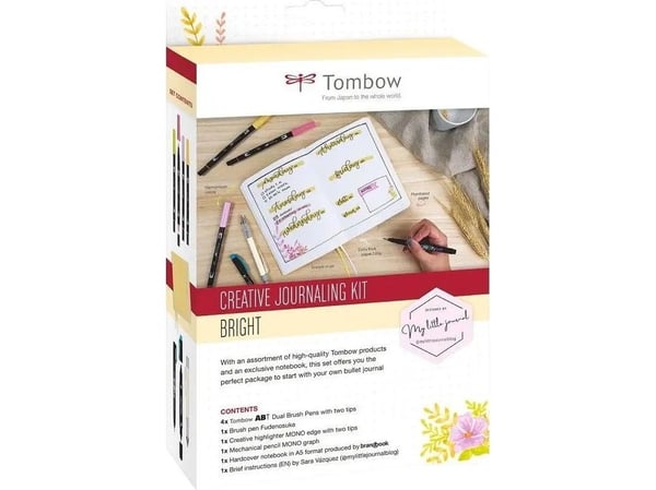 Tombow Creative Journaling Kit Bright