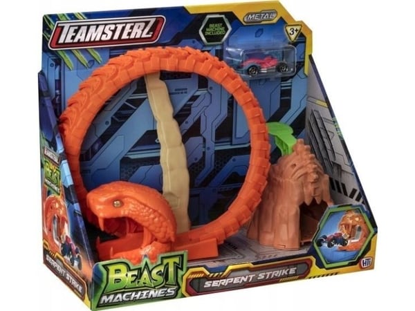 HTI PROMO Snake Serpent Strike bilbane + 1 Beast Machines TEAMSTERZ racerbil 1417436 p4