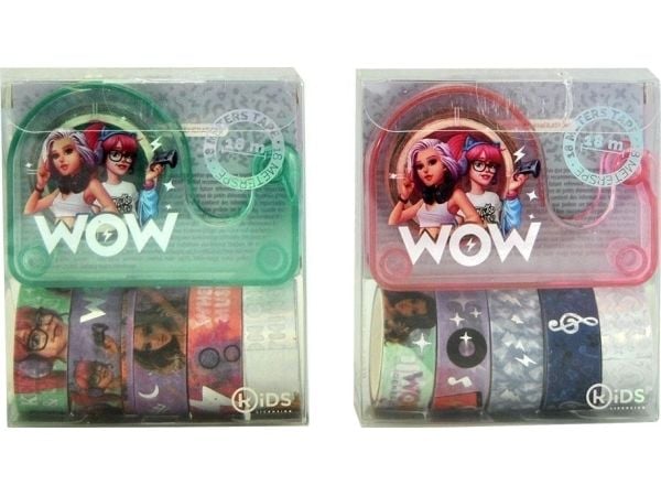 Bigbuy Fun „WOW Generation“ dekorative „Washi“-bånd (WOW00050-050-CDU) Bigbuy Fun „WOW Generation“ dekorative „Washi“-bånd (WOW00050-050-CDU)