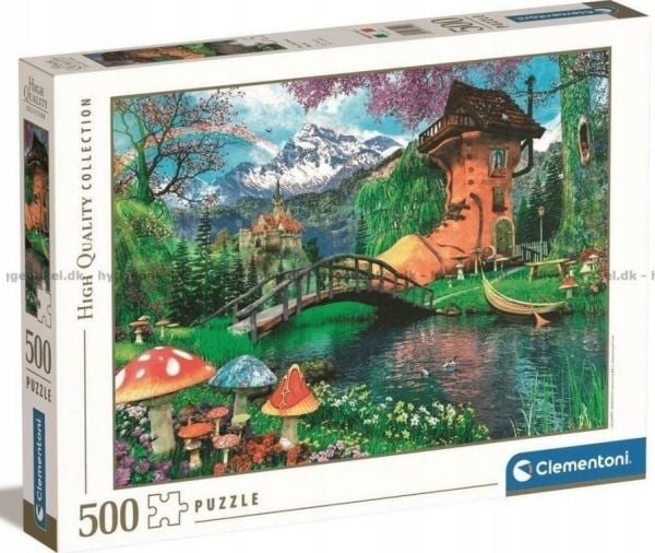 Pussel HQC Det gamla skohuset, 500 bitar