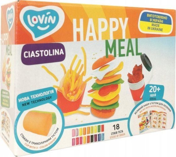 Happy Meal Eating Ciastolina TM Lovin -mallinnussarja 41190