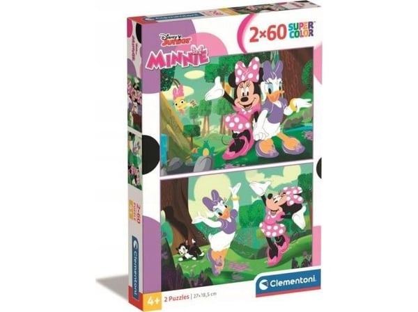 Palapeli Clementoni 2X60 Minnie 24815