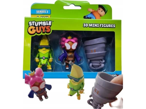 Figur Dante (Stumble Guys) 3-pack i windowbox