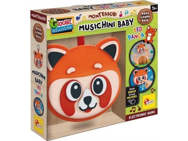 Lisciani Montessori treleketøy – musikalsk panda